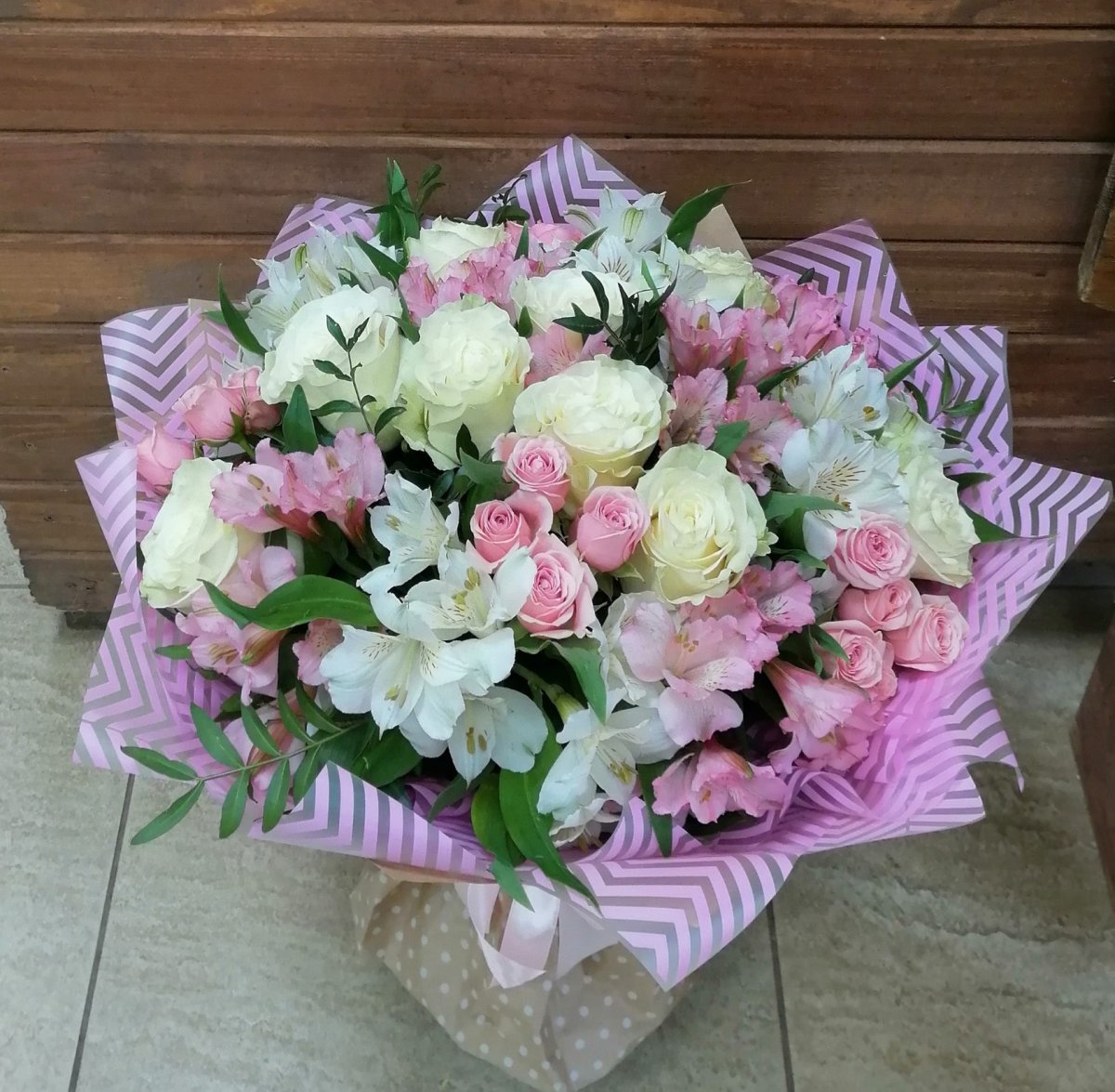 Корейские букеты цветов