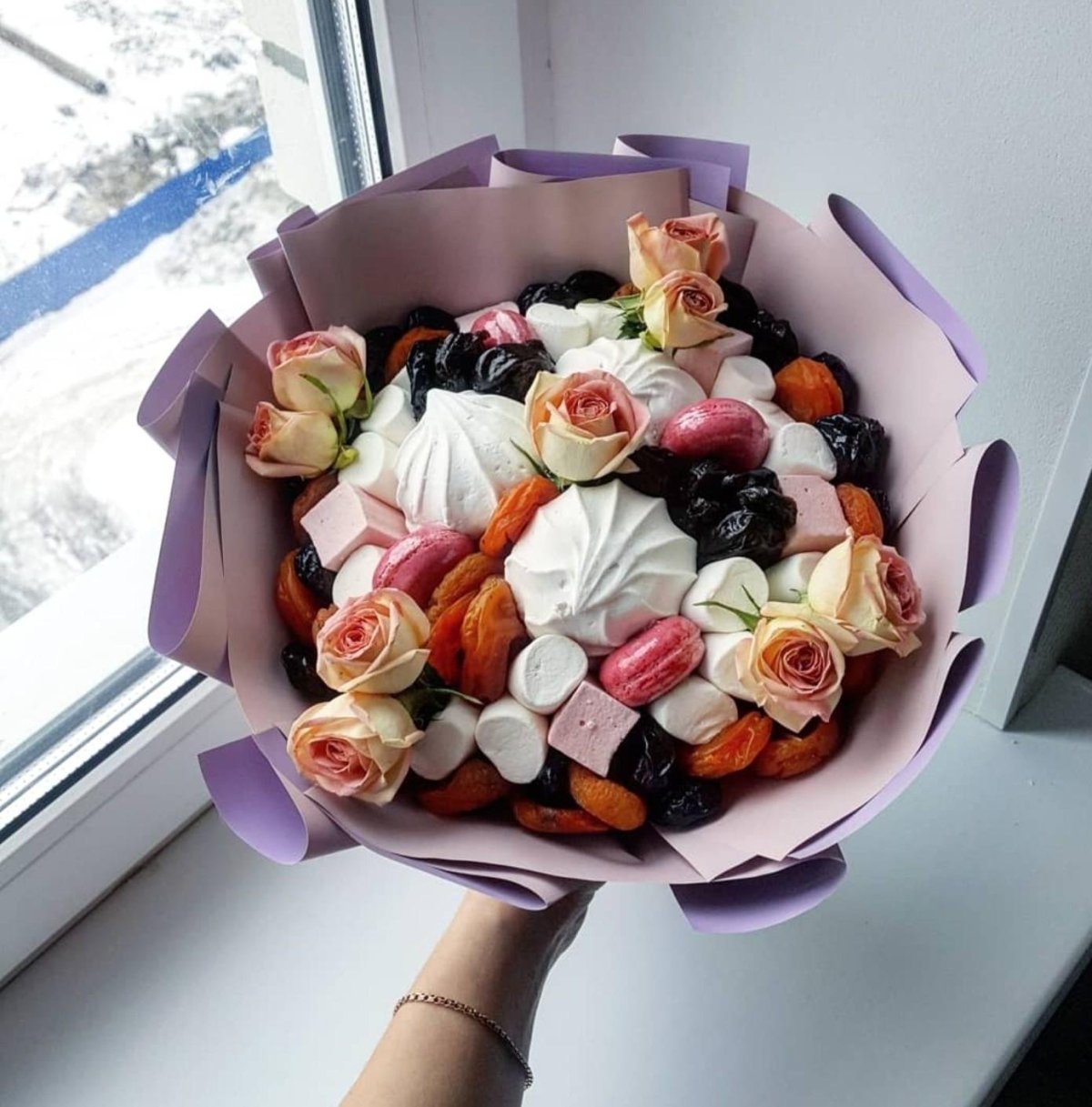 Сладкий букет для мамы