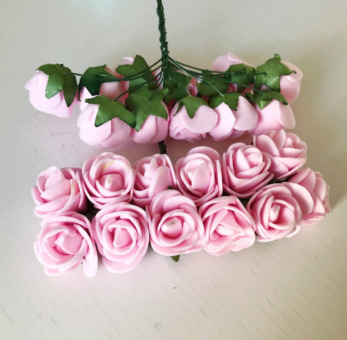 Розы из фоамирана