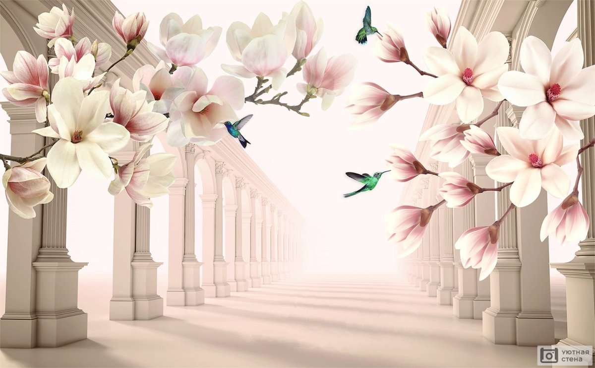 Фотообои цветы