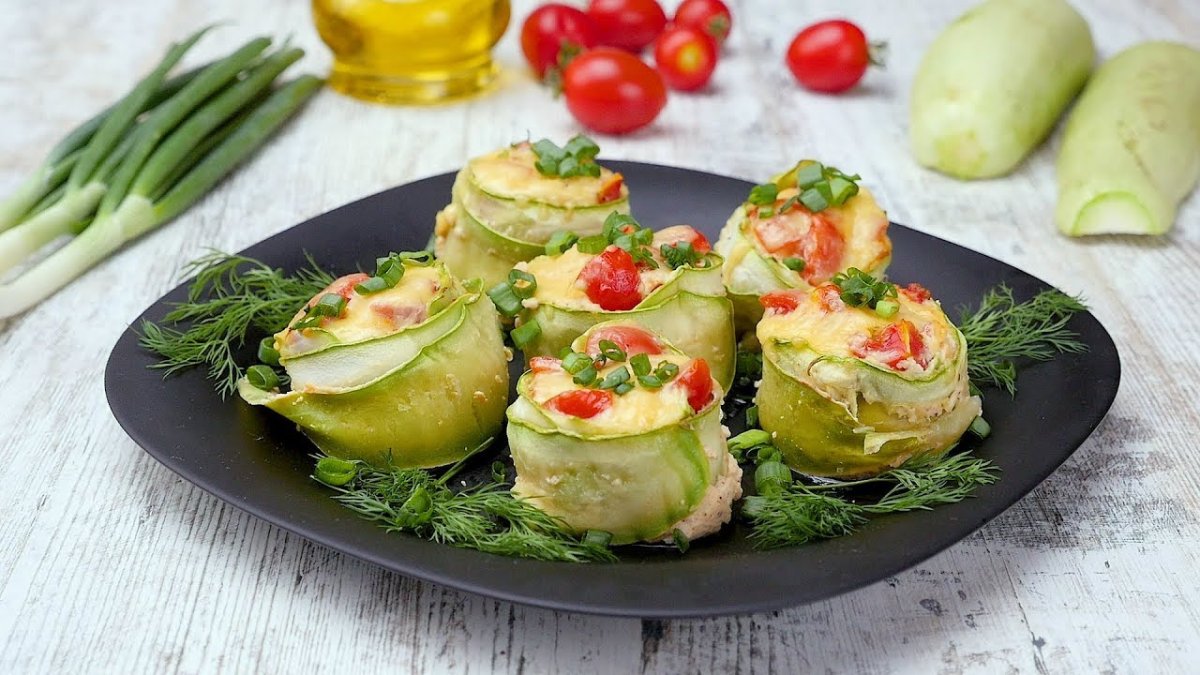 Закуска из кабачков