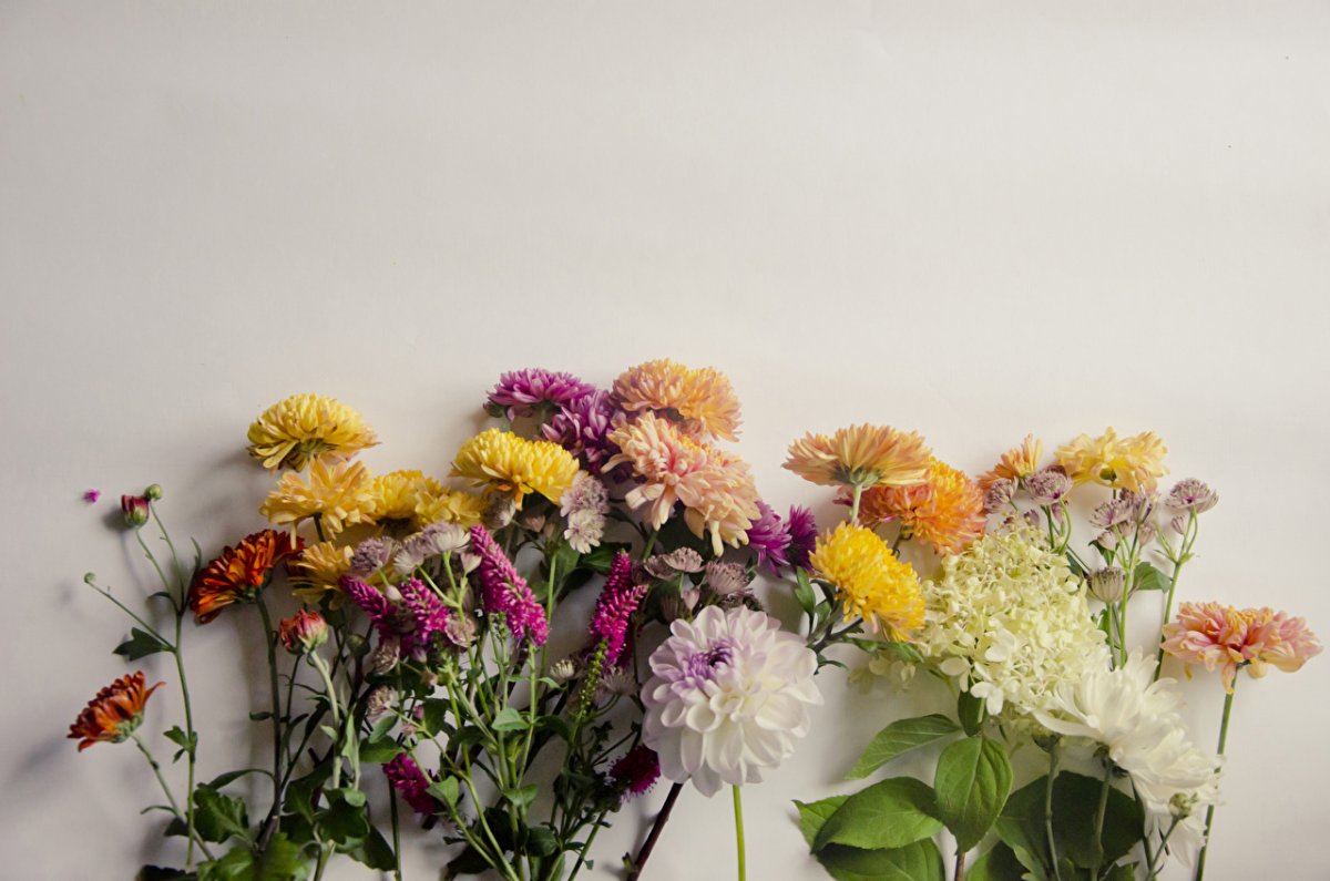 Искусственные цветы хризантемы